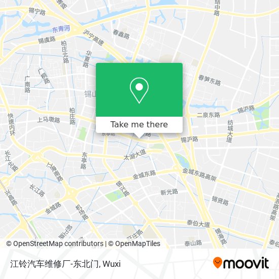 江铃汽车维修厂-东北门 map