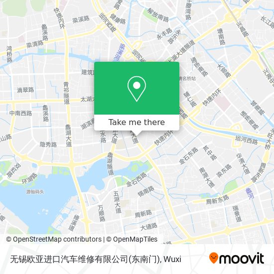 无锡欧亚进口汽车维修有限公司(东南门) map