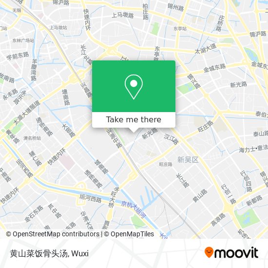 黄山菜饭骨头汤 map