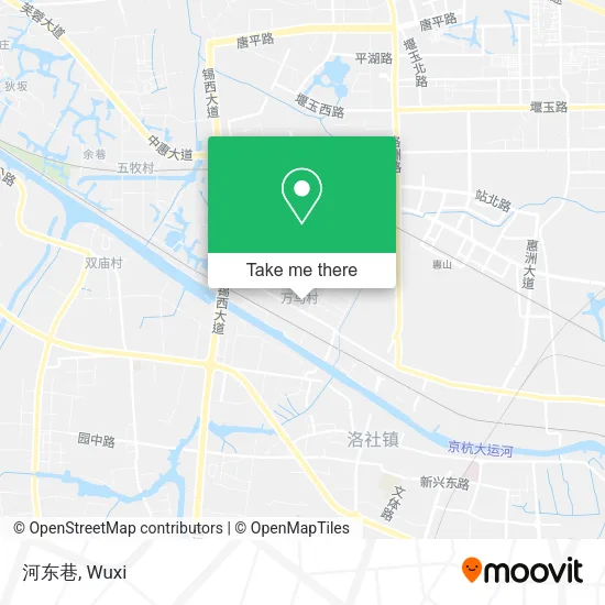河东巷 map