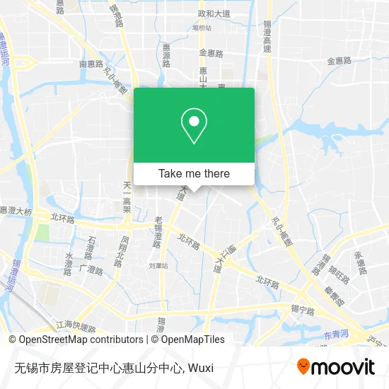 无锡市房屋登记中心惠山分中心 map