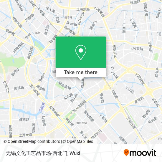 无锡文化工艺品市场-西北门 map