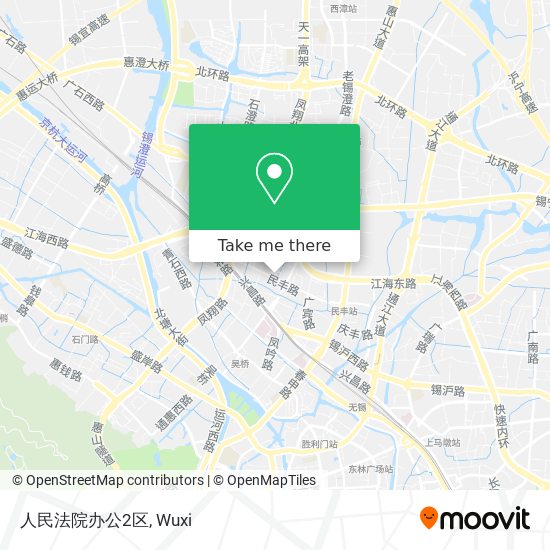 人民法院办公2区 map