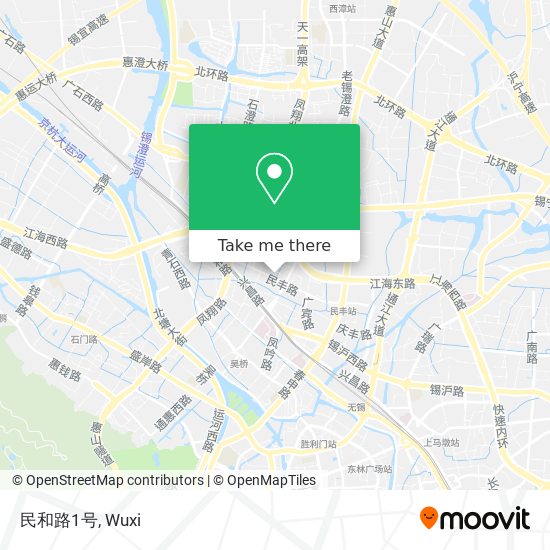 民和路1号 map