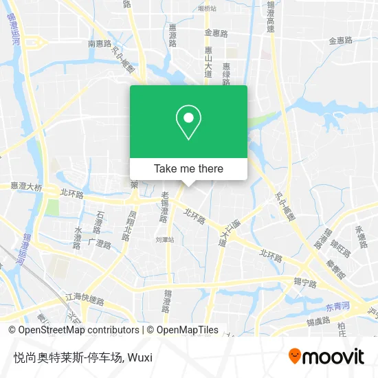 悦尚奥特莱斯-停车场 map
