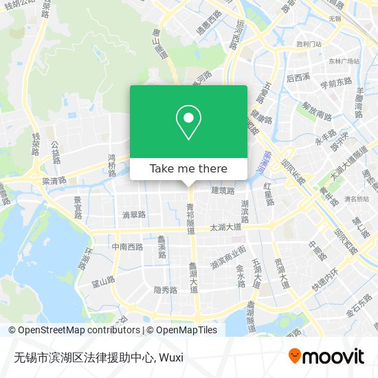 无锡市滨湖区法律援助中心 map