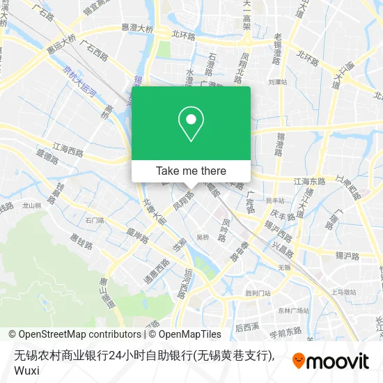 无锡农村商业银行24小时自助银行(无锡黄巷支行) map