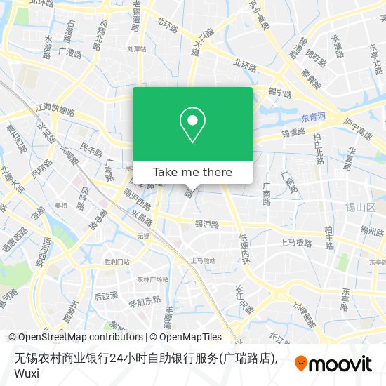 无锡农村商业银行24小时自助银行服务(广瑞路店) map