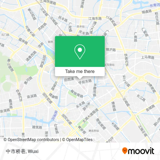 中市桥巷 map