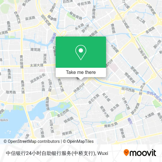 中信银行24小时自助银行服务(中桥支行) map