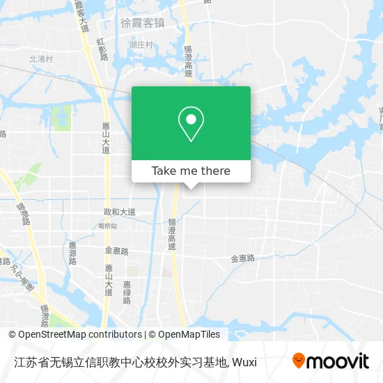 江苏省无锡立信职教中心校校外实习基地 map