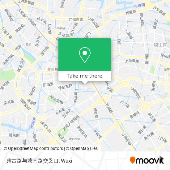 典古路与塘南路交叉口 map
