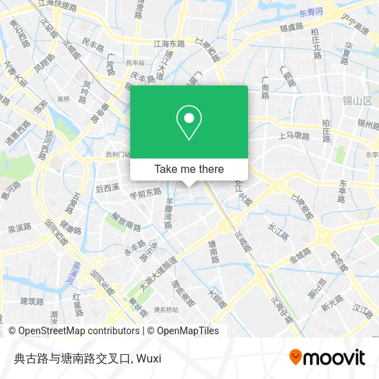 典古路与塘南路交叉口 map