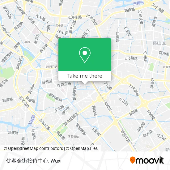 优客金街接侍中心 map