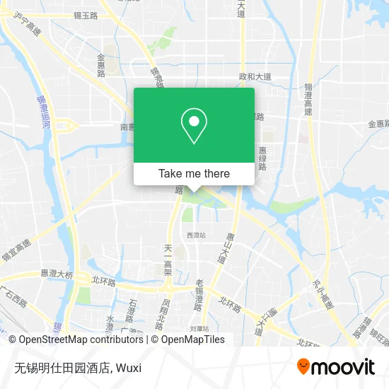 无锡明仕田园酒店 map