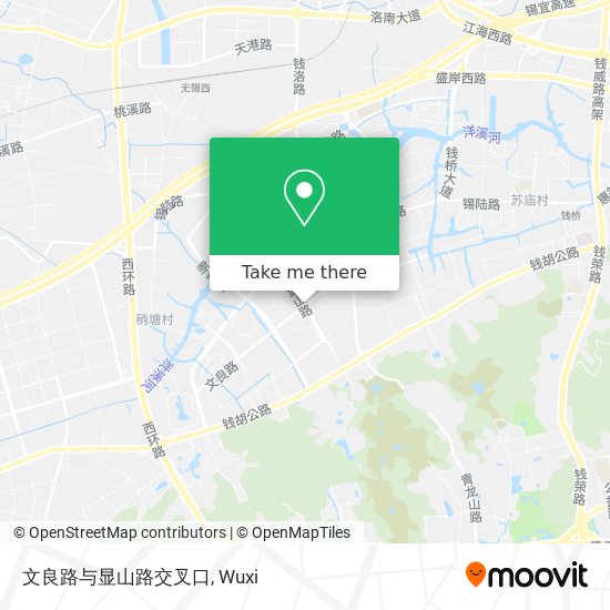 文良路与显山路交叉口 map