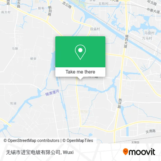 无锡市进宝电镀有限公司 map