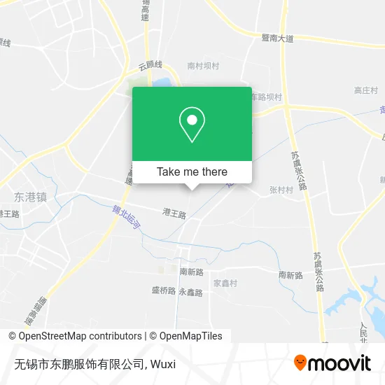 无锡市东鹏服饰有限公司 map