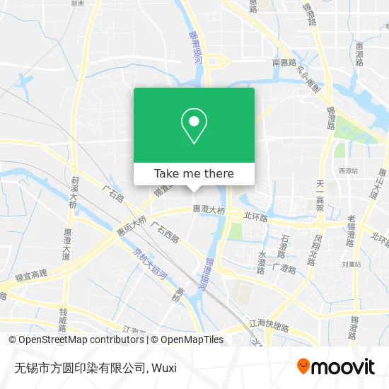 无锡市方圆印染有限公司 map