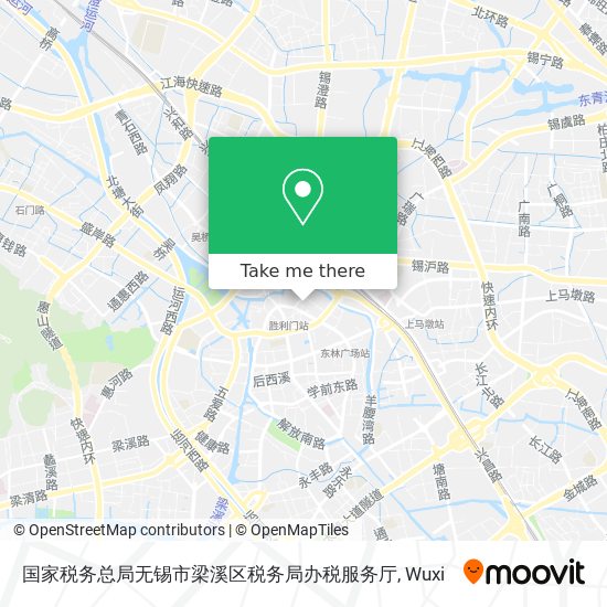 国家税务总局无锡市梁溪区税务局办税服务厅 map