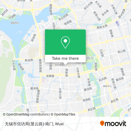 无锡市信访局(显云路)-南门 map