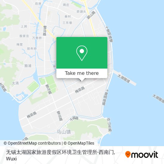 无锡太湖国家旅游度假区环境卫生管理所-西南门 map