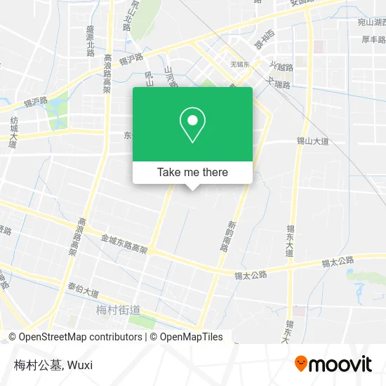 梅村公墓 map
