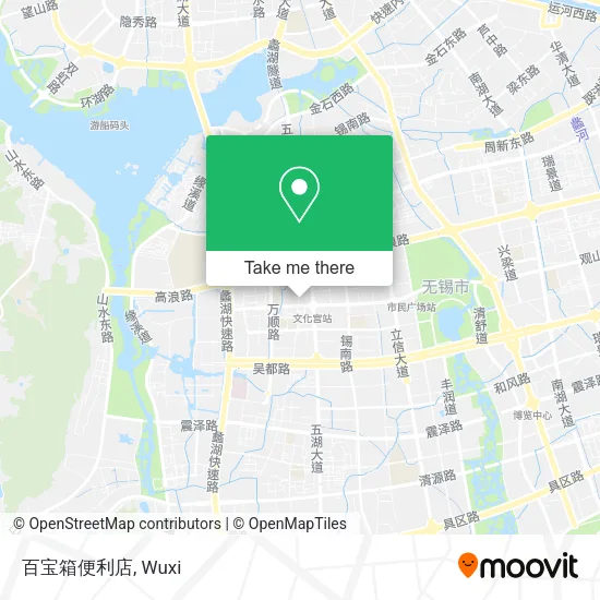 百宝箱便利店 map
