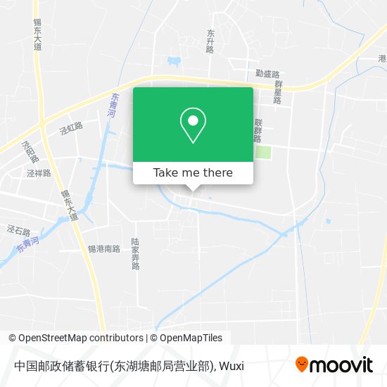 中国邮政储蓄银行(东湖塘邮局营业部) map