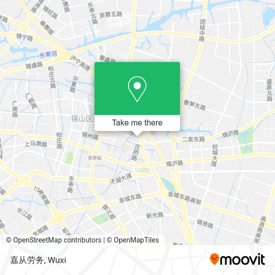 嘉从劳务 map