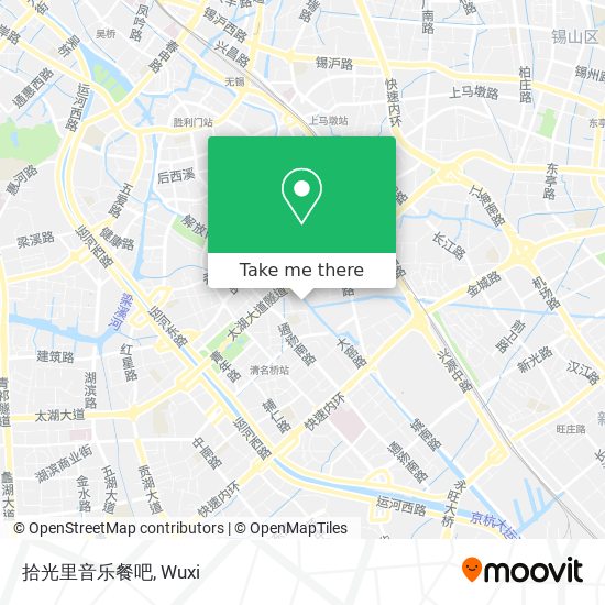 拾光里音乐餐吧 map