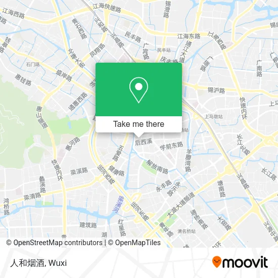人和烟酒 map