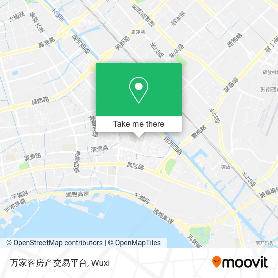 万家客房产交易平台 map