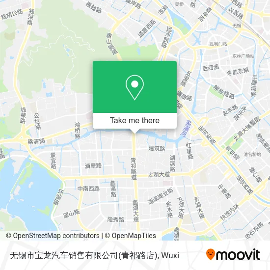 无锡市宝龙汽车销售有限公司(青祁路店) map
