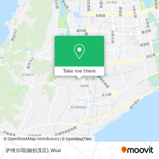 萨维尔琨(融创茂店) map