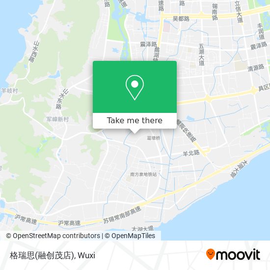 格瑞思(融创茂店) map