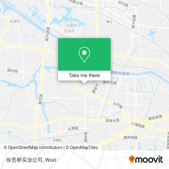徐贵桥实业公司 map
