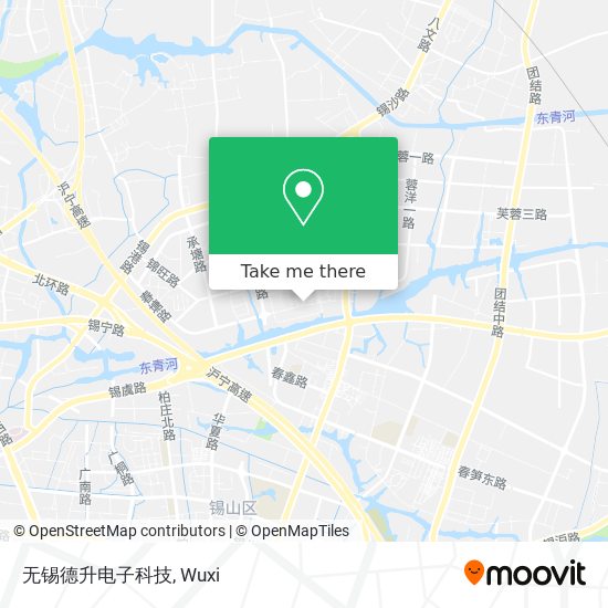 无锡德升电子科技 map