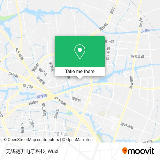无锡德升电子科技 map
