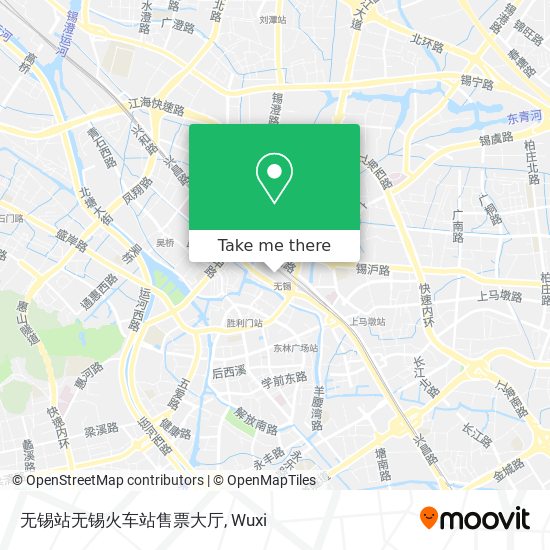 无锡站无锡火车站售票大厅 map