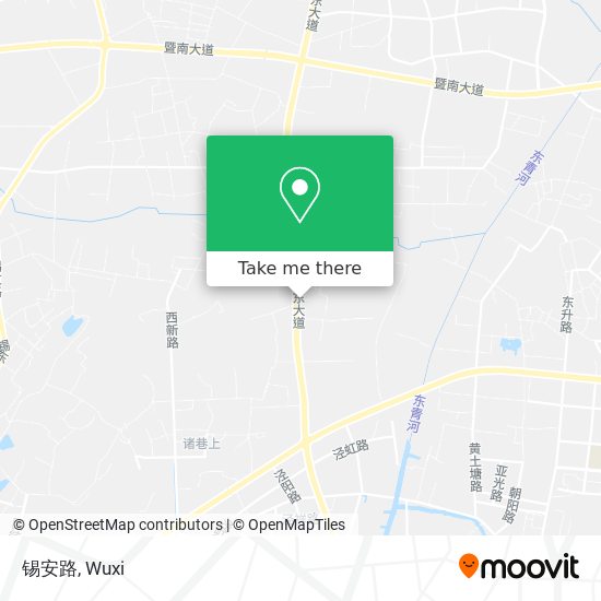 锡安路 map
