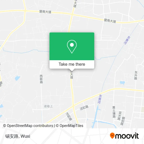 锡安路 map