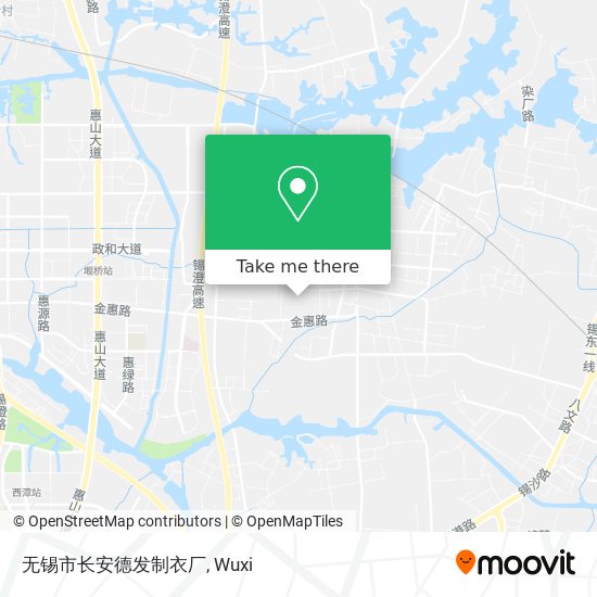 无锡市长安德发制衣厂 map