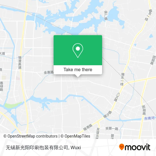 无锡新光阳印刷包装有限公司 map