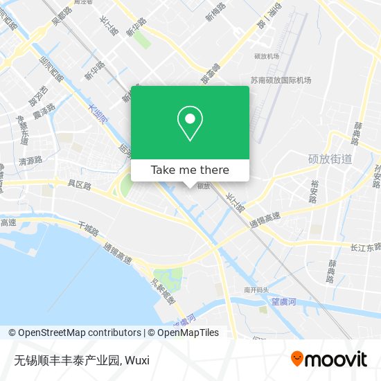 无锡顺丰丰泰产业园 map