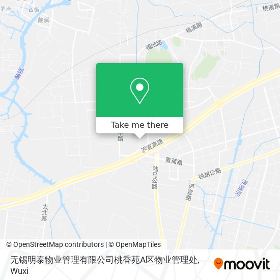 无锡明泰物业管理有限公司桃香苑A区物业管理处 map