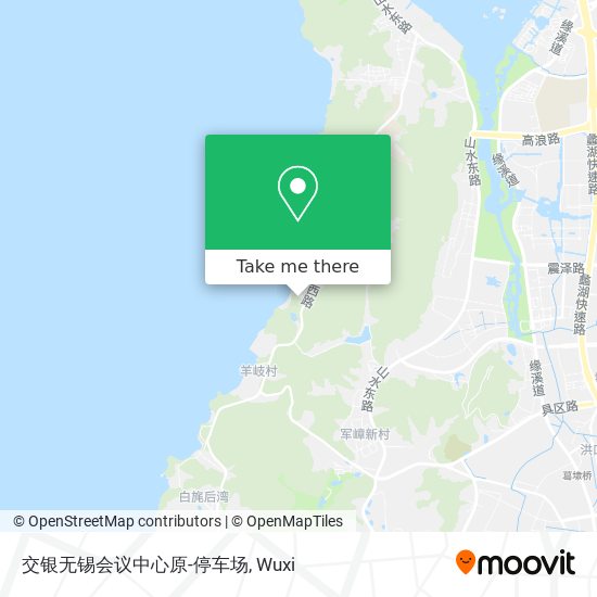 交银无锡会议中心原-停车场 map