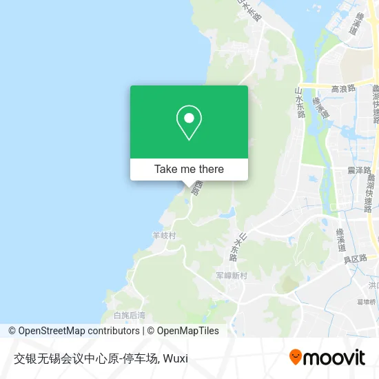 交银无锡会议中心原-停车场 map