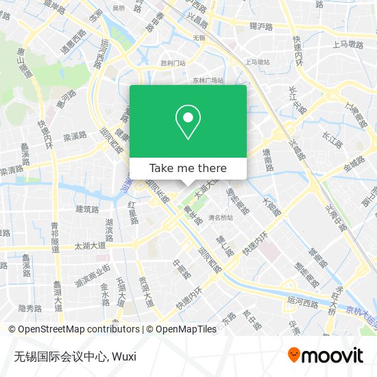 无锡国际会议中心 map