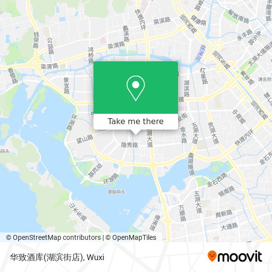 华致酒库(湖滨街店) map